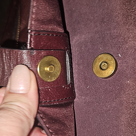 Fossil Kinley  Brown Leather Crossbody Shoulder Bag - Picture 6 of 12